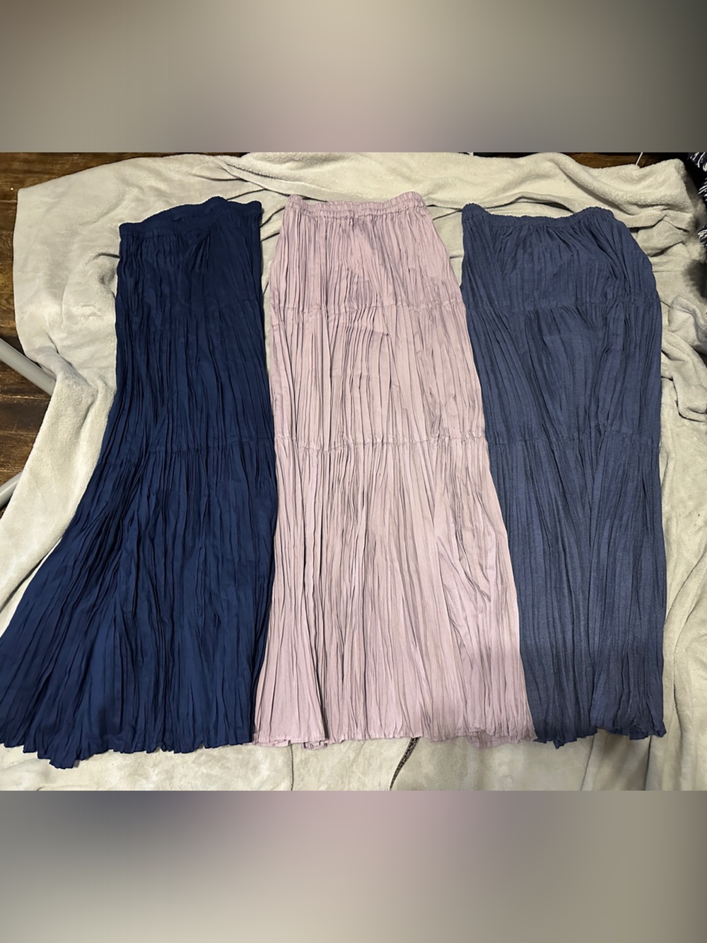 3 vintage maxi skirts
